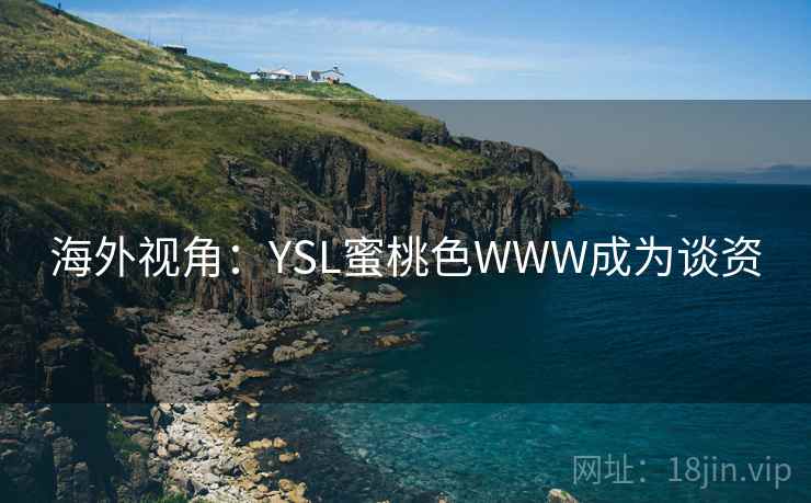 海外视角：YSL蜜桃色WWW成为谈资