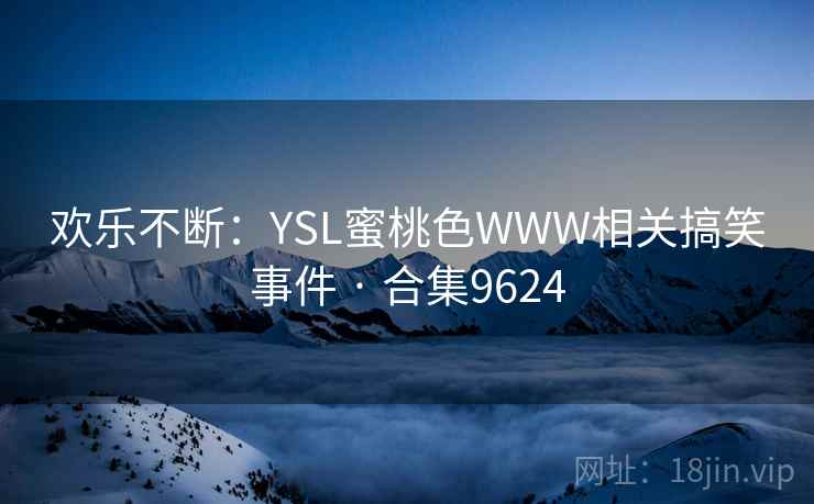 欢乐不断：YSL蜜桃色WWW相关搞笑事件 · 合集9624